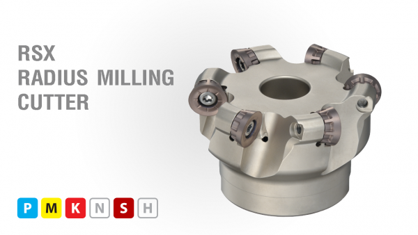 RSX RADIUS MILLING CUTTER