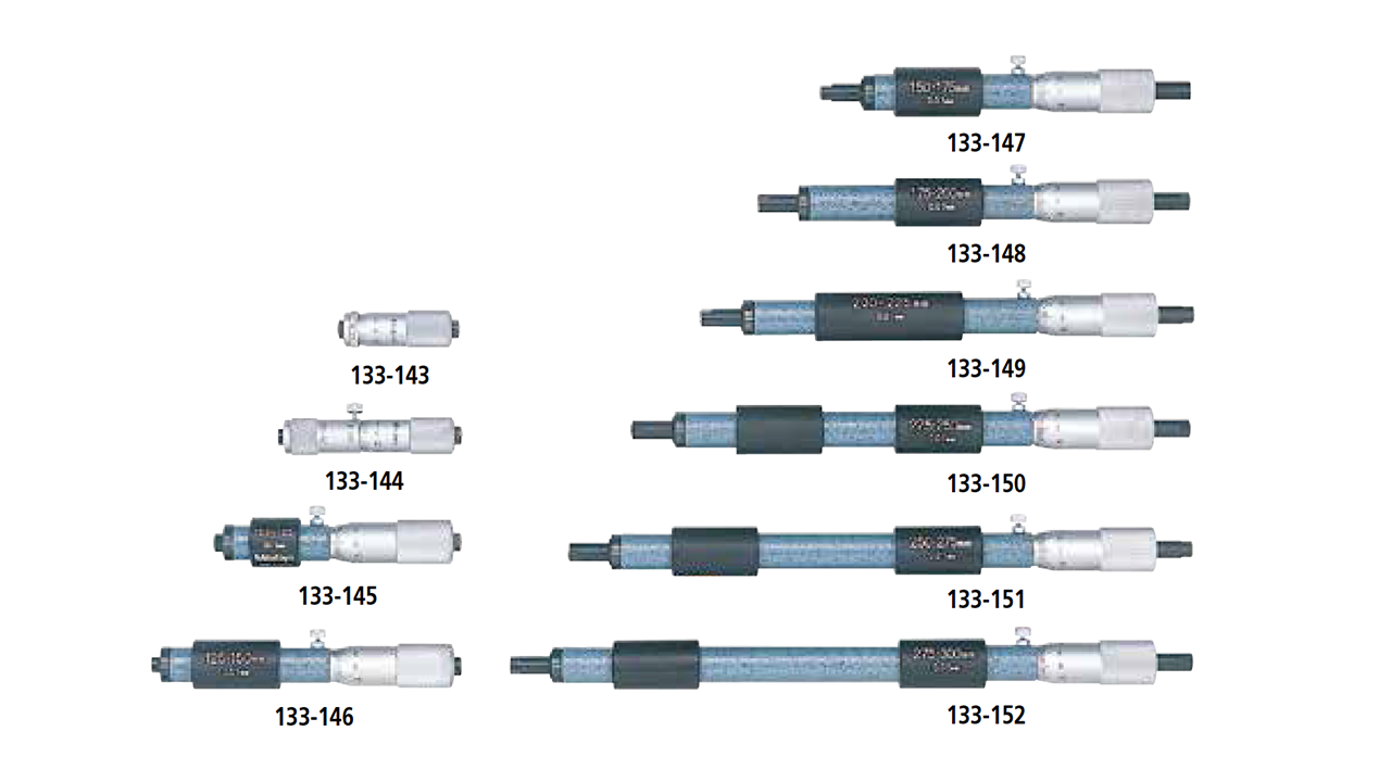 Tubular Inside Micrometers Series 133 Sumipol
