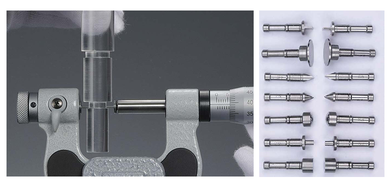 NON ROTATING SPINDLE & INTERCHANGEABLE TYPE UNIVERSAL MICROMETER