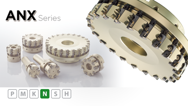ANX series - หัวกัดประสิทธิภาพสูงสำหรับอะลูมิเนียมอัลลอย
