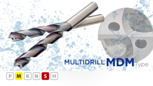 MDM series - Coated carbide drills for stainless steel