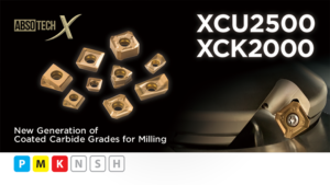 XCU2500/XCK2000 - Coated Carbide Grades for Milling