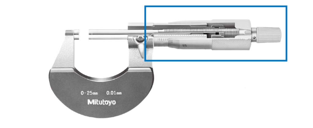 ไมโครมิเตอร์ แกนวัด