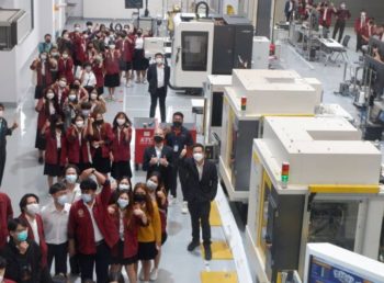 SIMTEC ต้อนรับ คณะอาจารย์ นักศึกษา วิศวฯ ม.เกษตรฯ ศรีราชา เข้าศึกษาดูงาน LEARNING FACTORY
