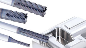 Multi-flute square type end mills