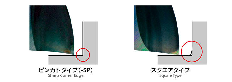 Carbide End Mill for Non-Ferrous Materials - AE-TS-N・AE-TL-N