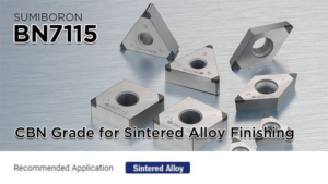 BN7115 - SUMIBORON for Sintered Alloy Machining