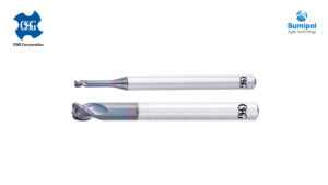 AE-CPR-N - ดอกกัดเอ็นมิลคาร์ไบด์สำหรับ Copper Electrodes  รัศมีคอยาว