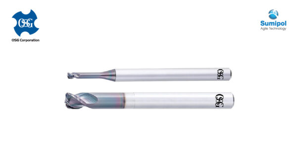 AE-CPR-N - ดอกกัดเอ็นมิลคาร์ไบด์สำหรับ Copper Electrodes  รัศมีคอยาว