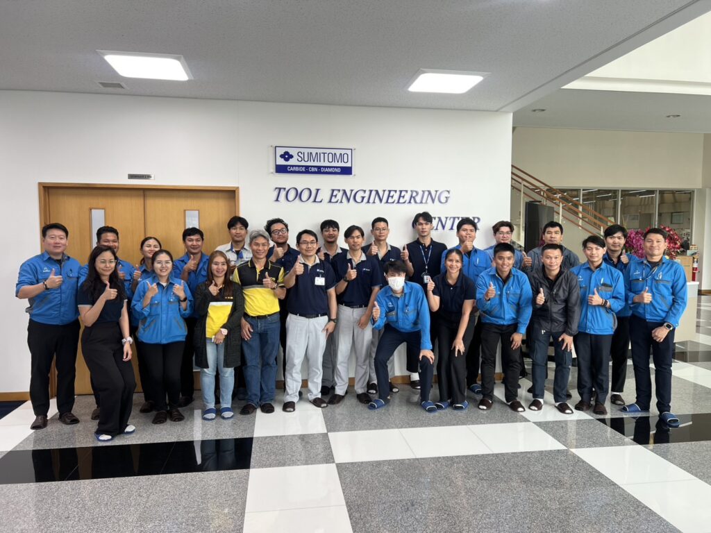 สุมิพล ร่วมกับซูมิโตโม เสริมสร้างศักยภาพลูกค้า ผ่านหลักสูตร Fundamental of Cutting Tool Technique