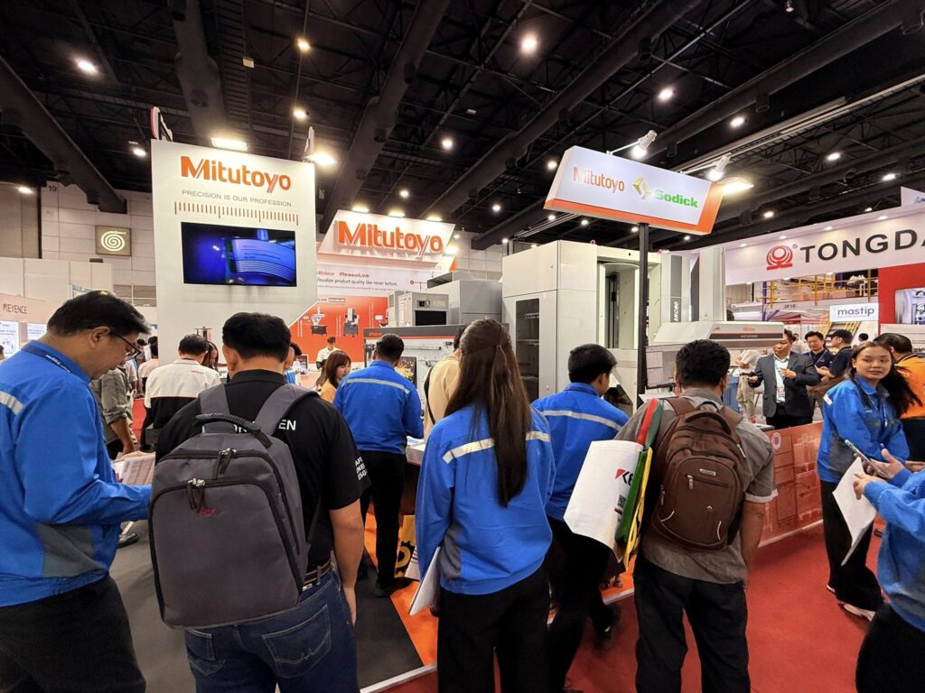 Sumipol ร่วมบูธ Mitutoyo ในงาน InterMold Thailand 2025
ให้คำปรึกษาโซลูชันการวัดและระบบ Automation แก่ผู้เข้าชมงาน
