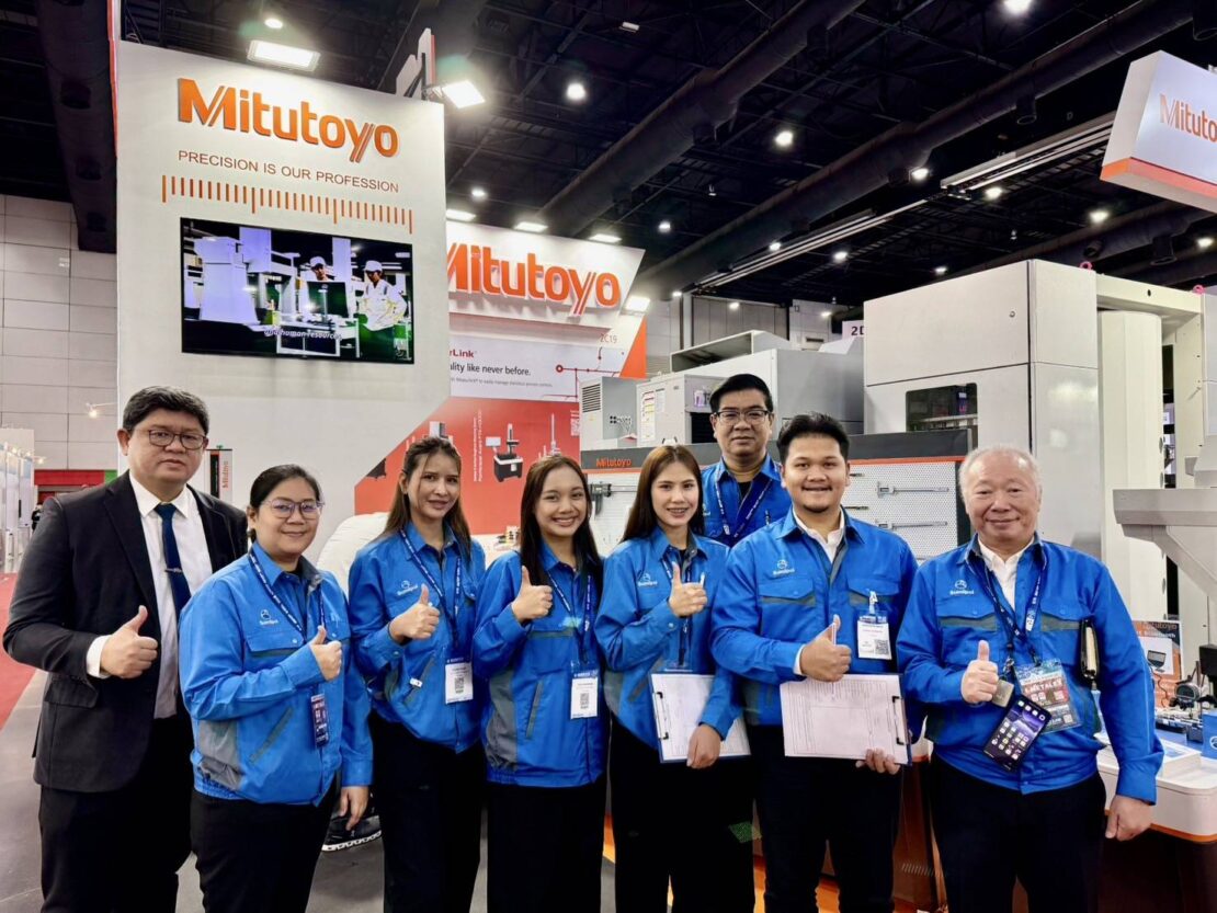 สุมิพลร่วมบูธ Mitutoyo ในงาน InterMold 2025 แนะนำโซลูชันเครื่องมือวัดและ Automation