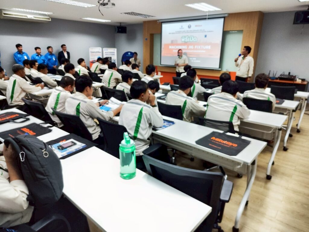TS ACADEMY ร่วมกับ Sumipol และ Mitutoyo เปิดอบรมหลักสูตร “Machining Jig Fixture” รุ่นที่ 1 เสริมศักยภาพบุคลากรภาคการผลิต