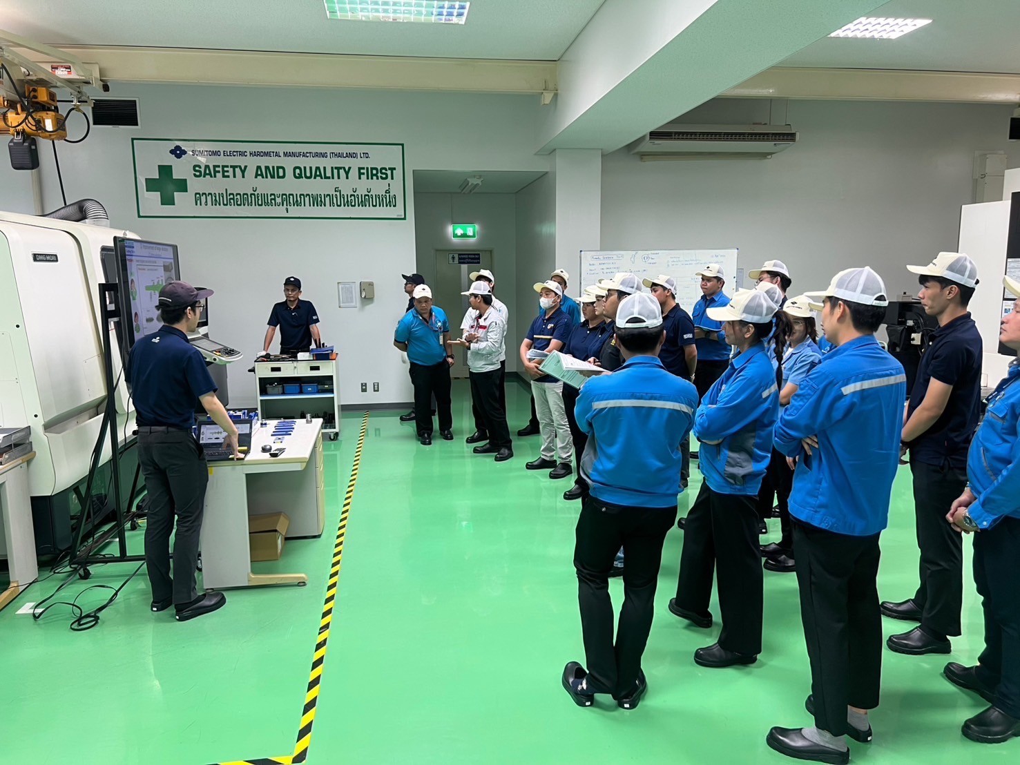 สุมิพลร่วมกับซูมิโตโมจัดอบรมหลักสูตร Cutting Tools อย่างต่อเนื่อง เสริมสร้างความรู้ด้านเทคนิคการตัดเฉือนโลหะให้ภาคอุตสาหกรรม