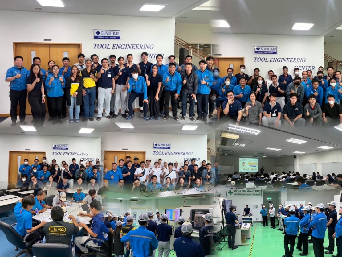 สุมิพลร่วมกับซูมิโตโมจัดอบรมหลักสูตร Cutting Tools อย่างต่อเนื่อง เสริมสร้างความรู้ด้านเทคนิคการตัดเฉือนโลหะให้ภาคอุตสาหกรรม
