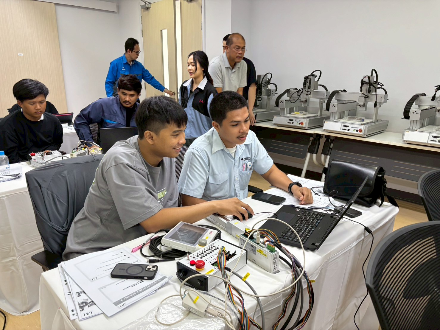 การฝึกอบรมระบบควบคุมและการใช้งาน Electric Actuator ที่ SIMTEC - 4